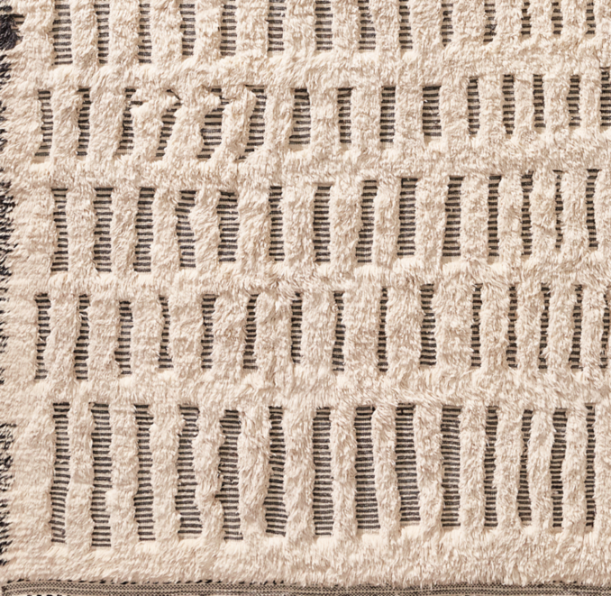 Allali Wool Rug Swatch | RH Baby & Child