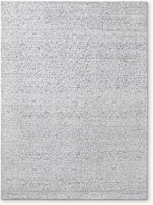 Overhead view of Tunis Silk & Wool Rug - Made-To-Order 