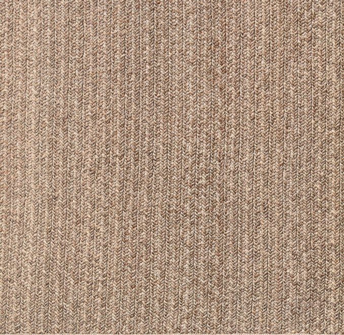 Overhead view of Vahar Jute Rug Swatch 