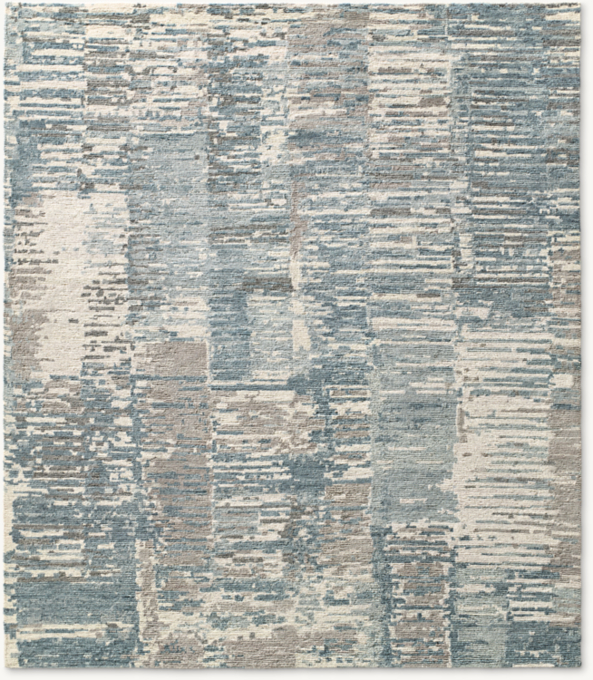 Overhead view of Jana Wool Rug - Made-To-Order 
