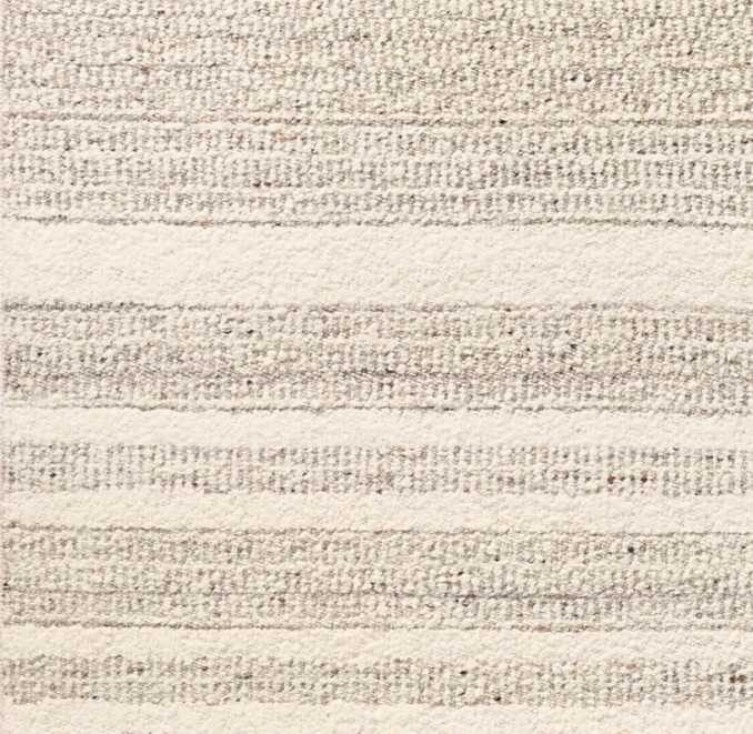 Overhead view of Acostan Wool Rug Swatch 