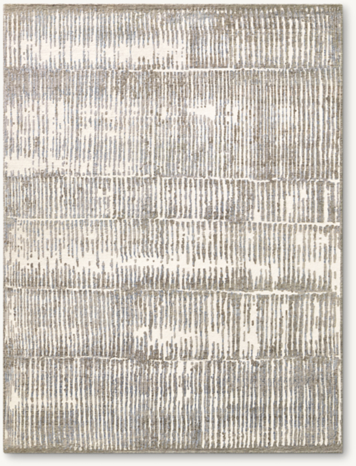 Overhead view of Taara Wool Rug 