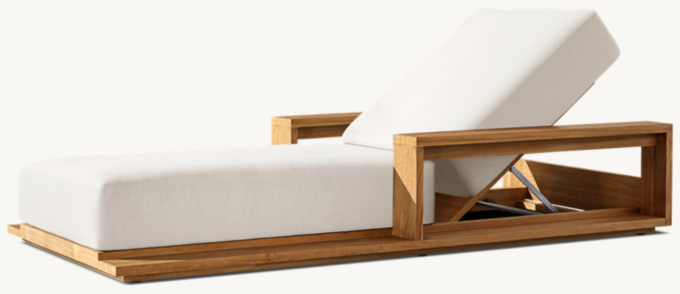 Bahia Teak Chaise