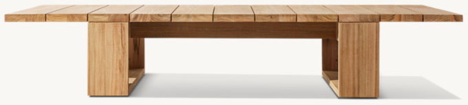 Bahia Teak Rectangular Coffee Table