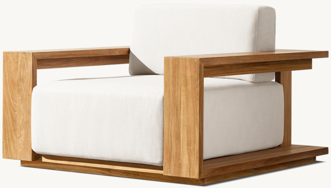 Bahia Teak Swivel Lounge Chair