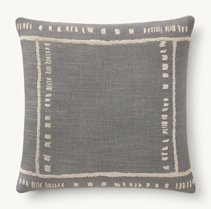 Ojai Framed Outdoor Pillow Cover - Square
