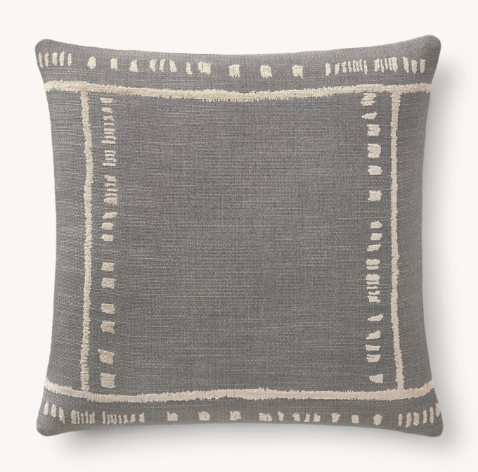 Ojai Framed Outdoor Pillow Cover - Square