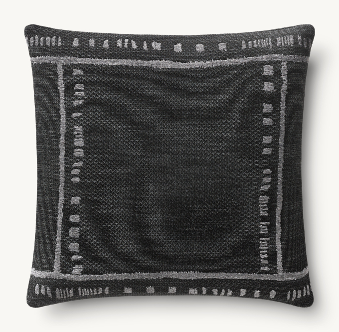 Ojai Framed Outdoor Pillow Cover - Square