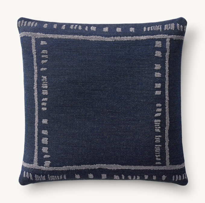 Ojai Framed Outdoor Pillow Cover - Square