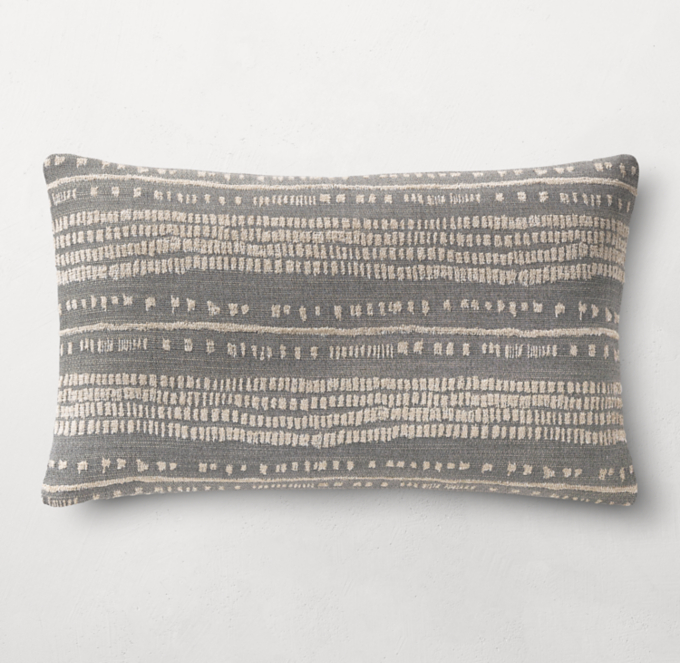 Redwood Wool Lumbar Throw Pillow, 12x22 – Elysian Collective