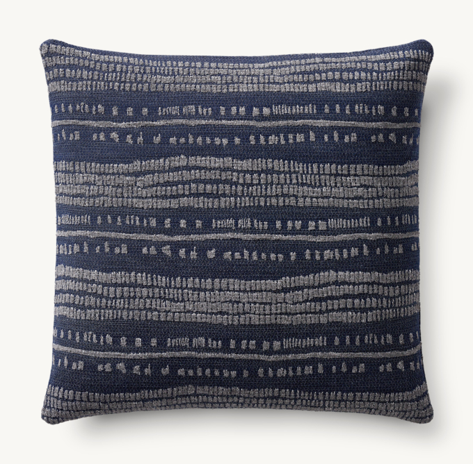 Ojai Stripe Outdoor Pillow Cover - Square