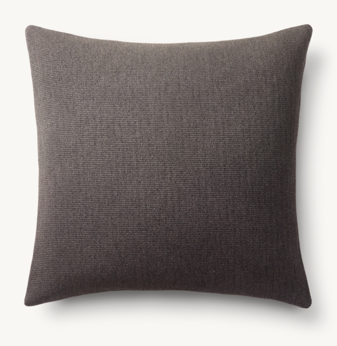 Mojave Solid Outdoor Pillow Cover - Square