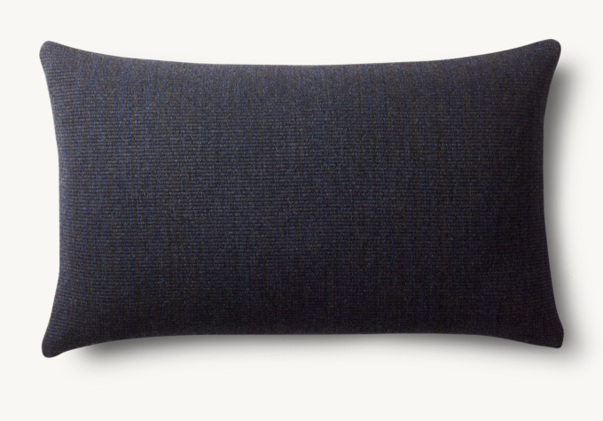 Mojave Solid Outdoor Pillow Cover - Lumbar