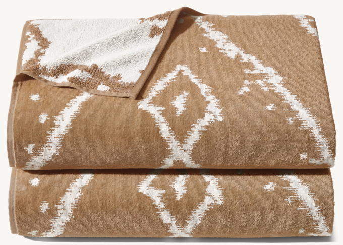 Savona Moroccan Elongated Diamond Beach Towel