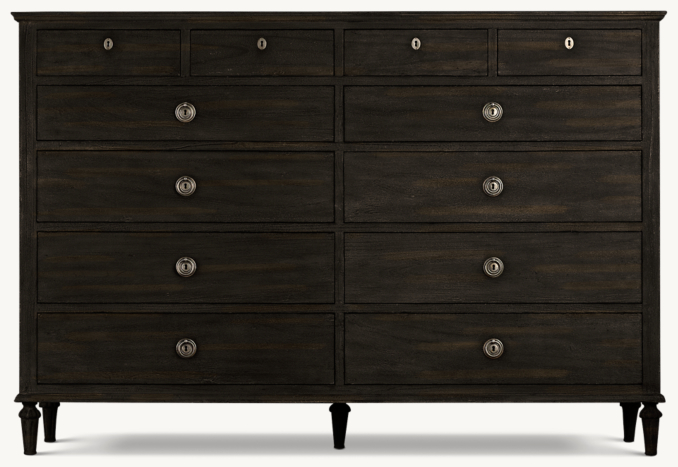 Front view of Maison 12-Drawer Dresser 