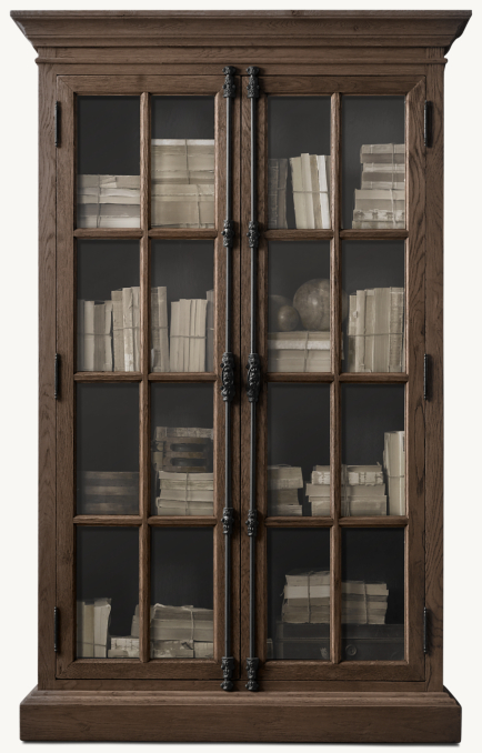 French Casement Double-Door Cabinet | RH