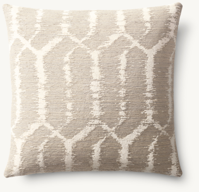 Bayan Ikat Outdoor Pillow Cover - Square