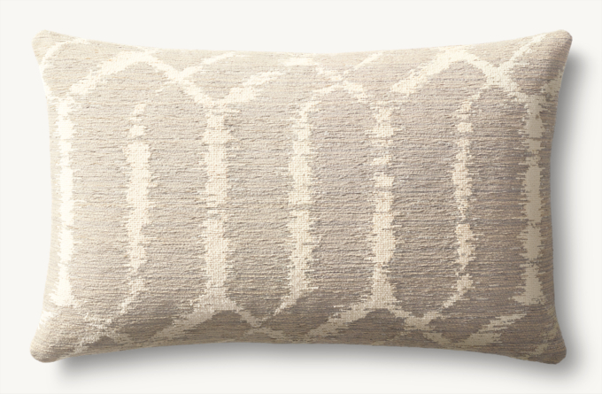 Bayan Ikat Outdoor Pillow Cover - Lumbar