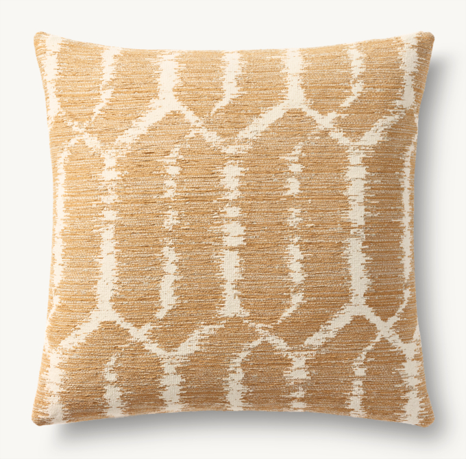 Bayan Ikat Outdoor Pillow Cover - Square