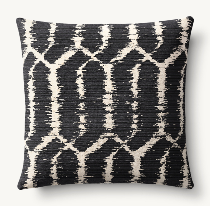 Bayan Ikat Outdoor Pillow Cover - Square