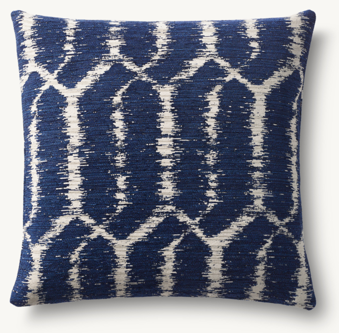 Bayan Ikat Outdoor Pillow Cover - Square