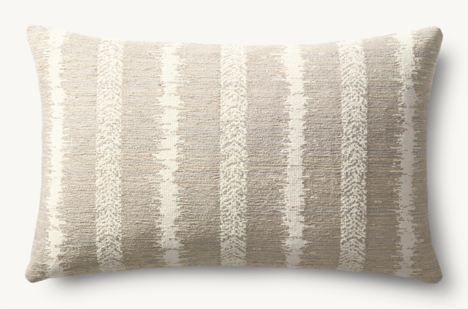 Bayan Stripe Outdoor Pillow Cover - Lumbar