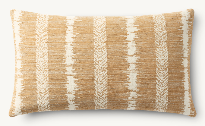 Bayan Stripe Outdoor Pillow Cover - Lumbar