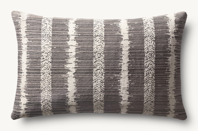 Bayan Stripe Outdoor Pillow Cover - Lumbar