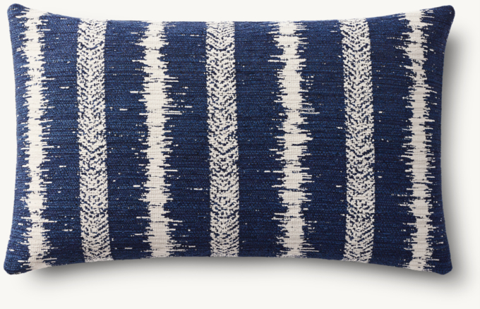 Bayan Stripe Outdoor Pillow Cover - Lumbar