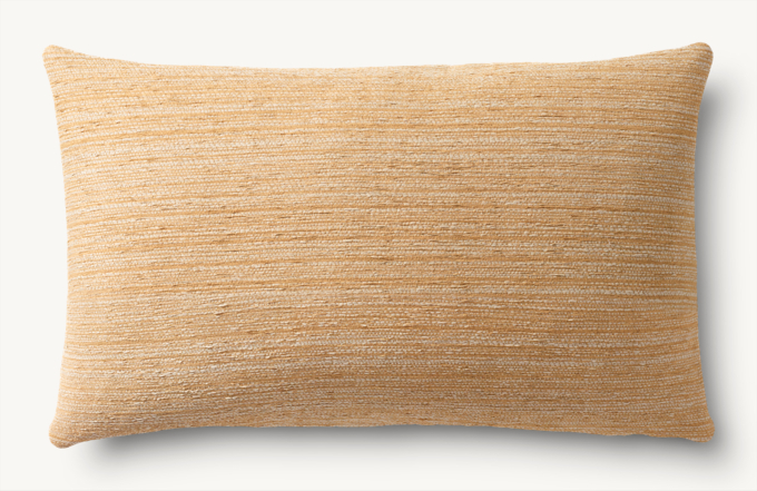 Bayan Striated Outdoor Pillow Cover - Lumbar