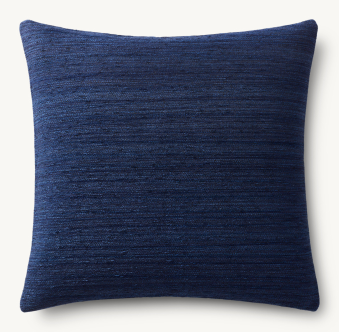 Bayan Striated Outdoor Pillow Cover - Square