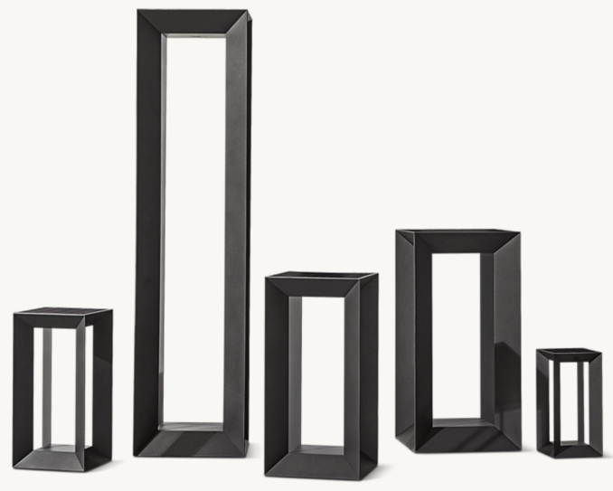 Sizes (left to right) B, E, C, D and A shown in Bronze.