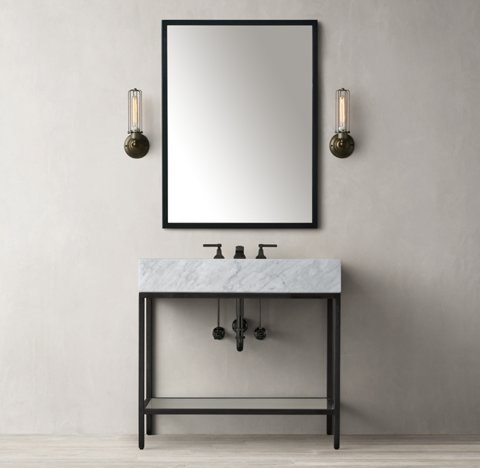 Hudson Metal Single Washstand