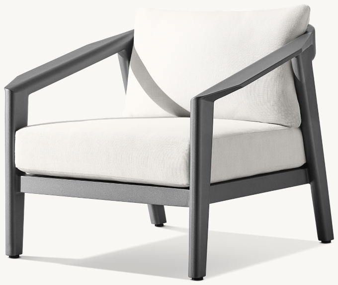 Malta Aluminum Lounge Chair
