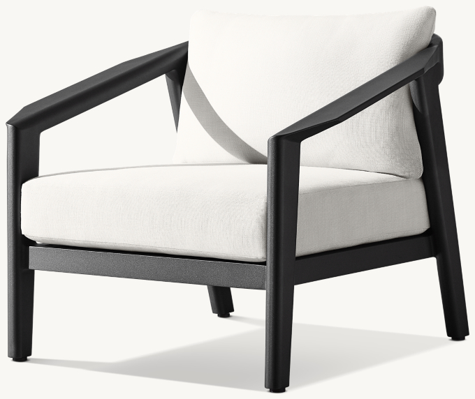 Malta Aluminum Lounge Chair