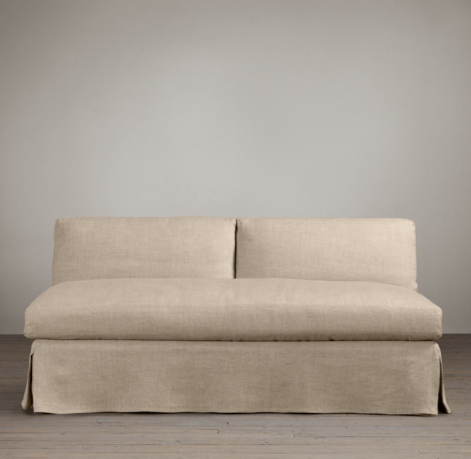 Shown sand Belgian Linen.