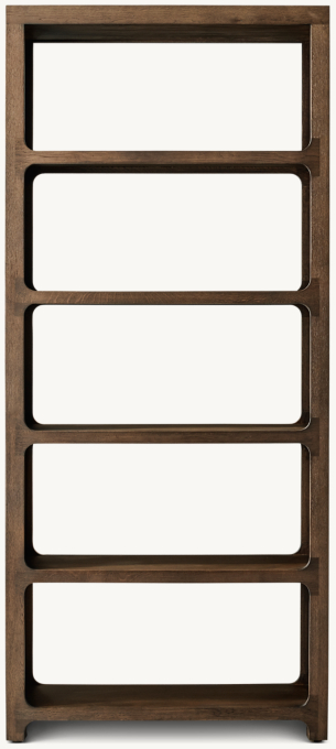 Davos Oak Shelving