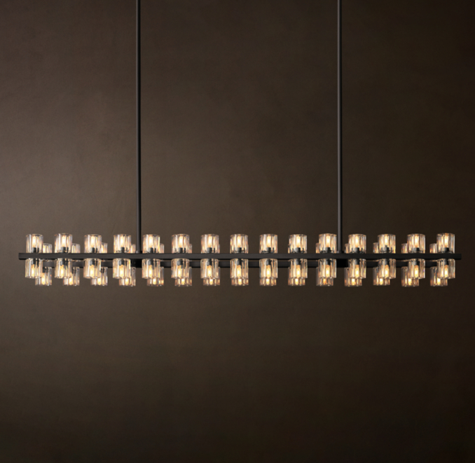 Arcachon Led Rectangular Chandelier