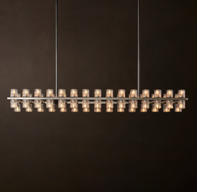Arcachon Led Rectangular Chandelier