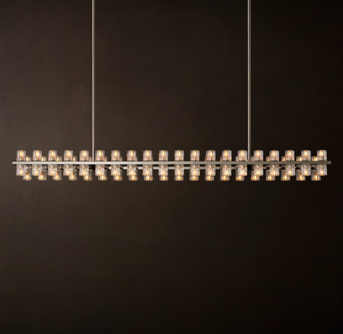 Arcachon Led Rectangular Chandelier