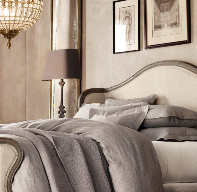 VintageWashed Belgian Linen Bedding Swatch