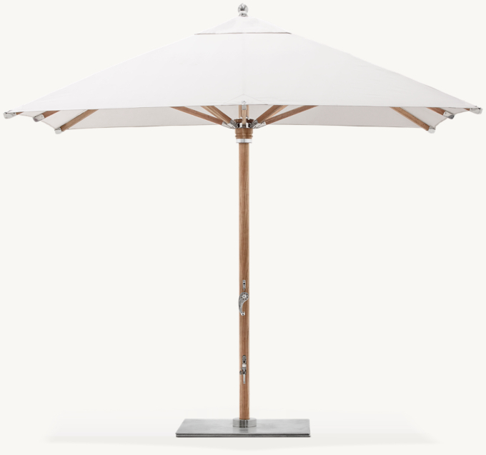 Tuuci&#174; Ocean Master Max Nautical Teak Umbrella