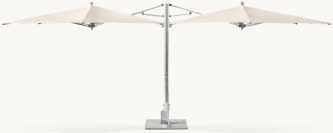Tuuci&#174; Ocean Master Max Dual Cantilever Umbrella With LED - Automated