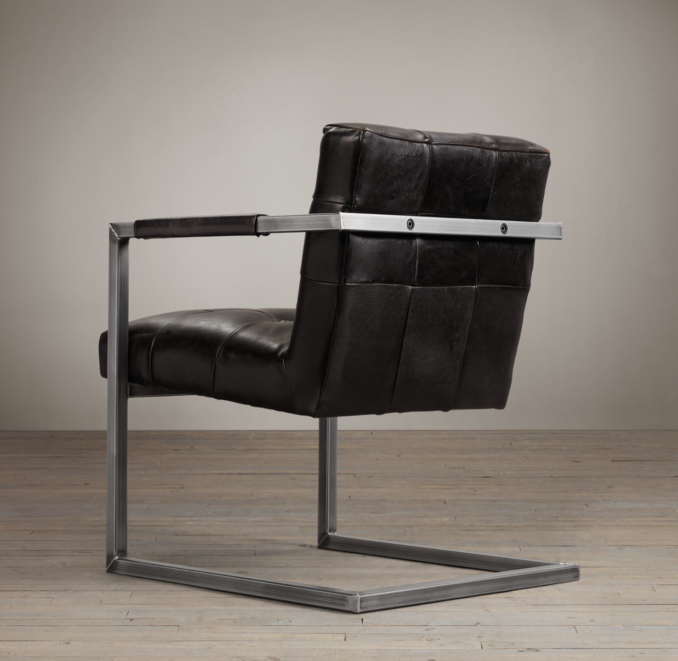 Milano Tufted Chair Onyx