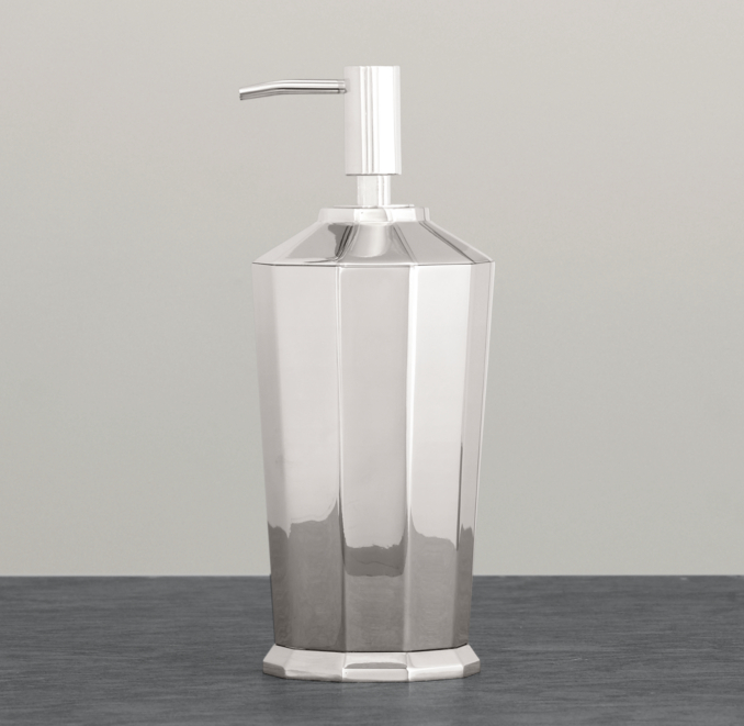 Faceted Metal Dispenser