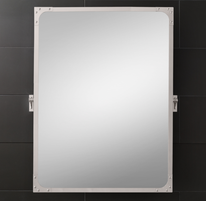 Industrial Rivet Pivot Mirror 