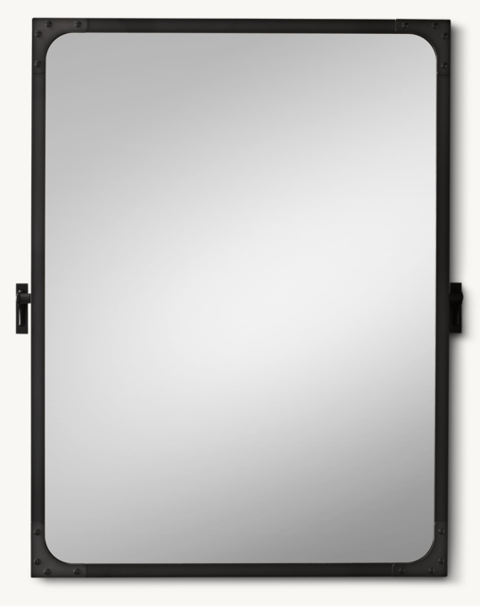 Industrial Rivet Pivot Mirror 