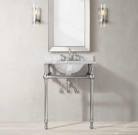Restoration Hardware Bathroom Pedestal Sink – Artcomcrea