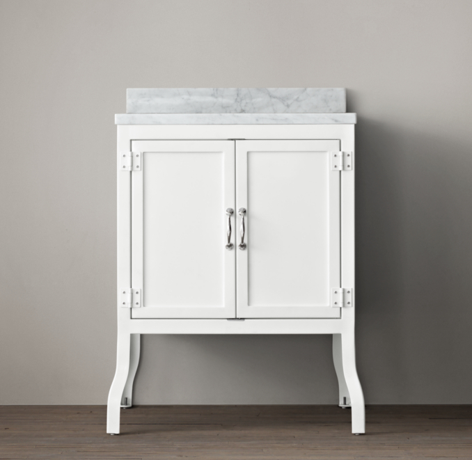 Pharmacy Powder Vanity Base