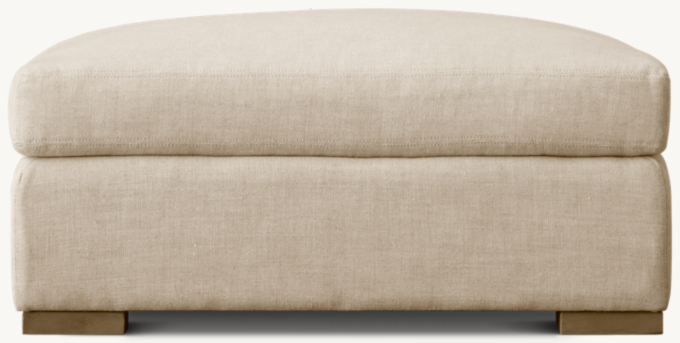 Belgian Classic Slope Arm Ottoman